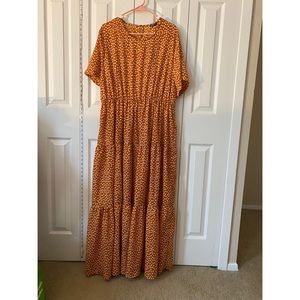 Polka Dot Maxi Dress